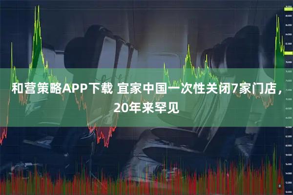 和营策略APP下载 宜家中国一次性关闭7家门店，20年来罕见